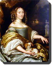 Abraham van den Tempel - "Lady with a lapdog" (1660)